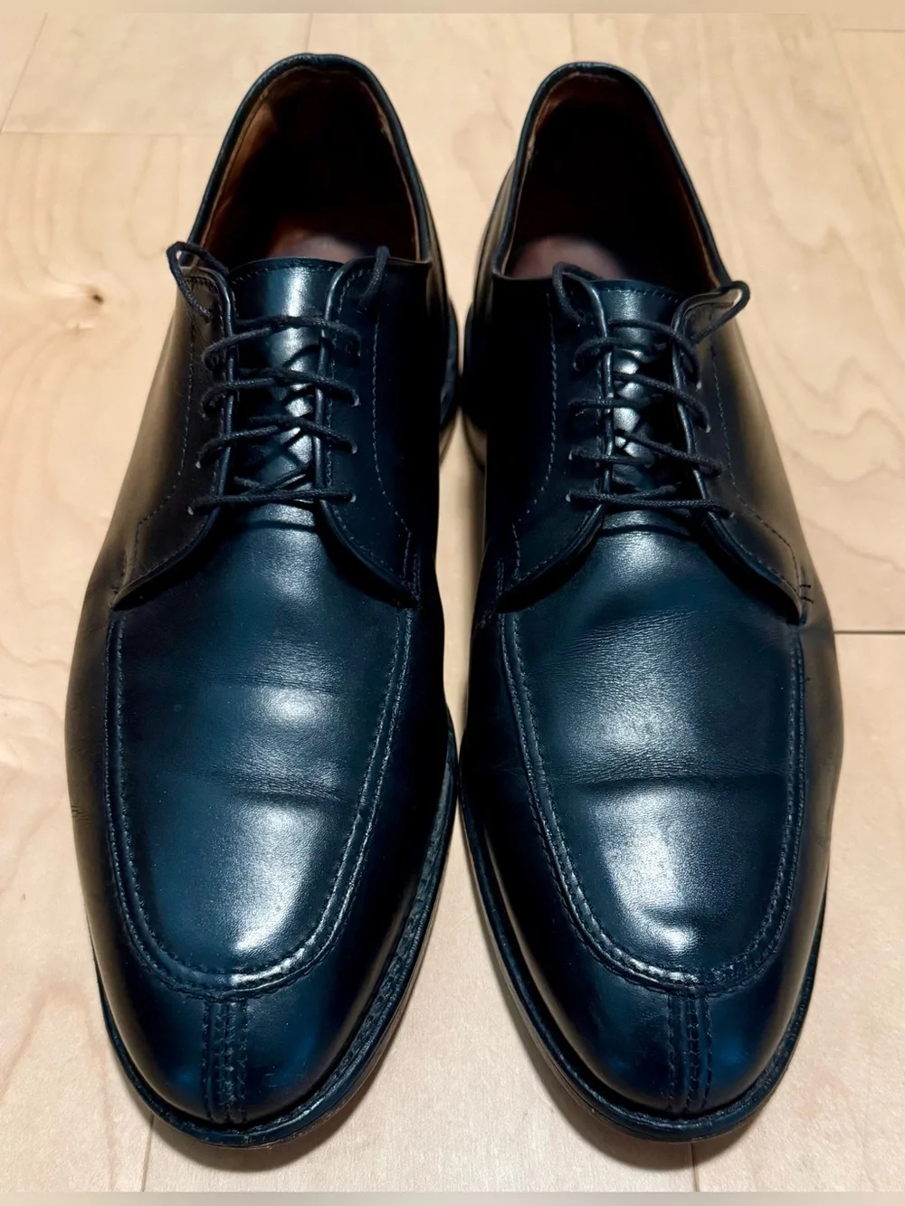 Allen Edmonds Split Toe Derby Dress Shoes Black Leather Made in USA Men’s 11 D